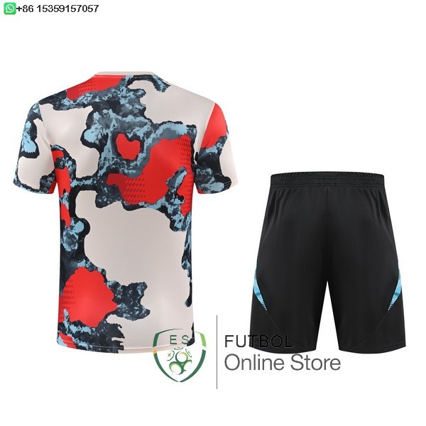 Entrenamiento Conjunto Completo Ninos Bayern Munich 25/2026 Amarillo Rojo Negro