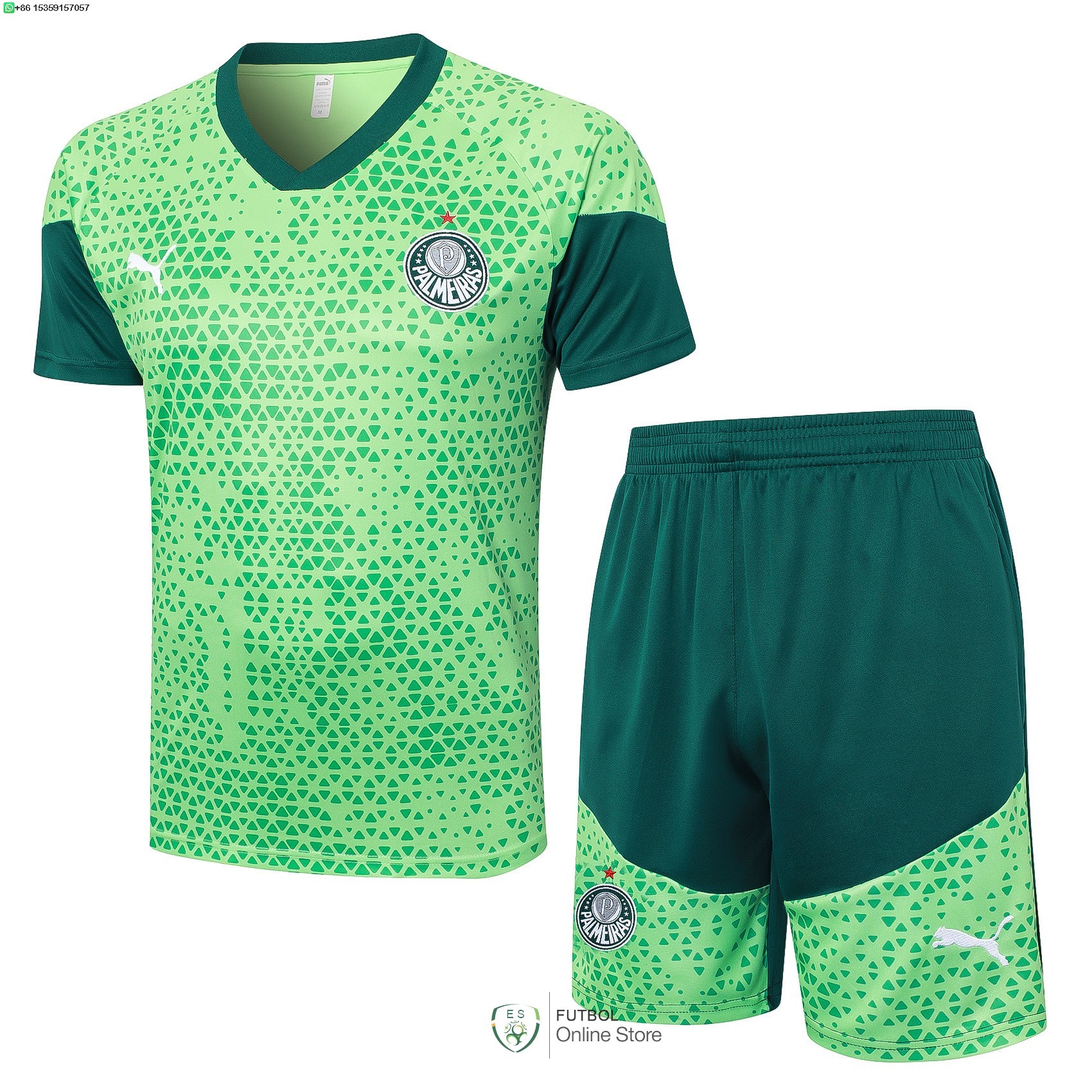 Entrenamiento Conjunto Completo Palmeiras 25/2026 Verde