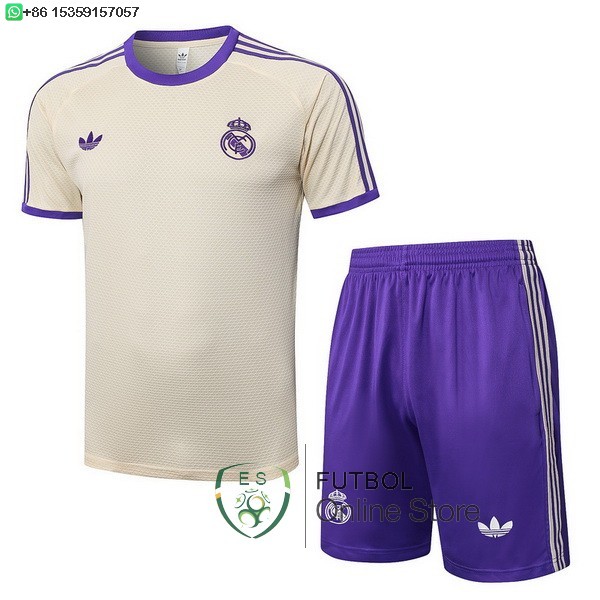 Entrenamiento Conjunto Completo Real Madrid 25/2026 Amarillo Purpura Entrenamiento Conjunto Completo Real Madrid 25/2026 Amarillo Purpura