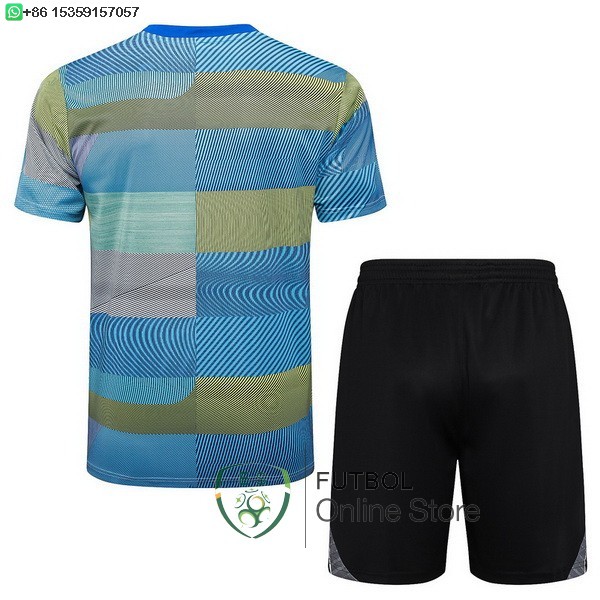 Entrenamiento Conjunto Completo Real Madrid 25/2026 Azul Amarillo Negro