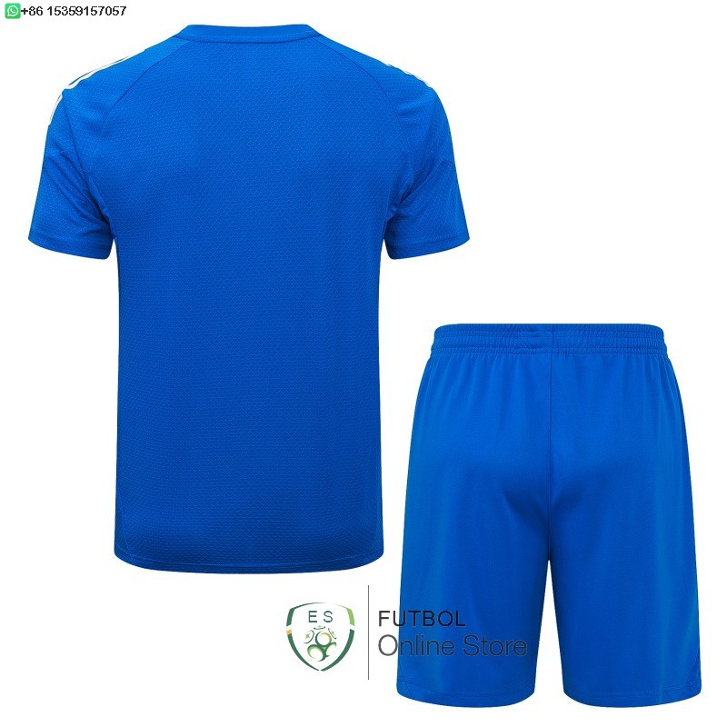 Entrenamiento Conjunto Completo Real Madrid 25/2026 Azul Blanco