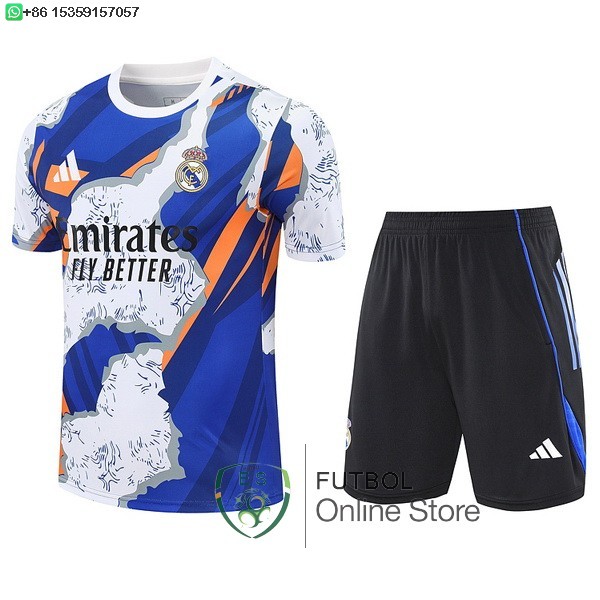 Entrenamiento Conjunto Completo Real Madrid 25/2026 Azul Negro Entrenamiento Conjunto Completo Real Madrid 25/2026 Azul Negro