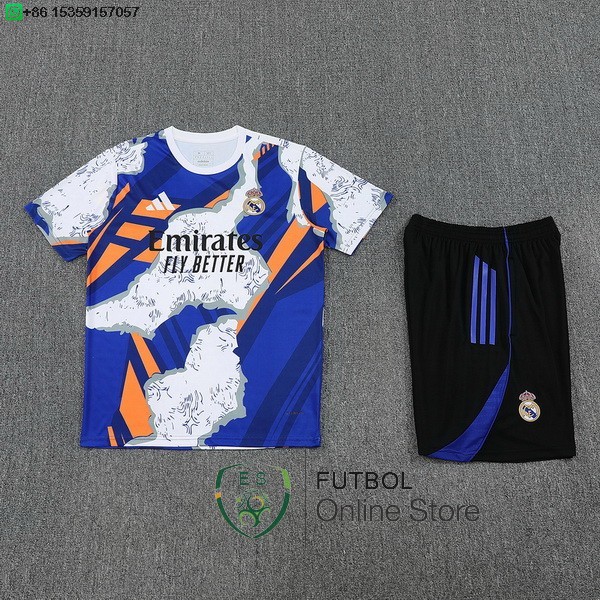 Entrenamiento Conjunto Completo Real Madrid 25/2026 Azul Negro