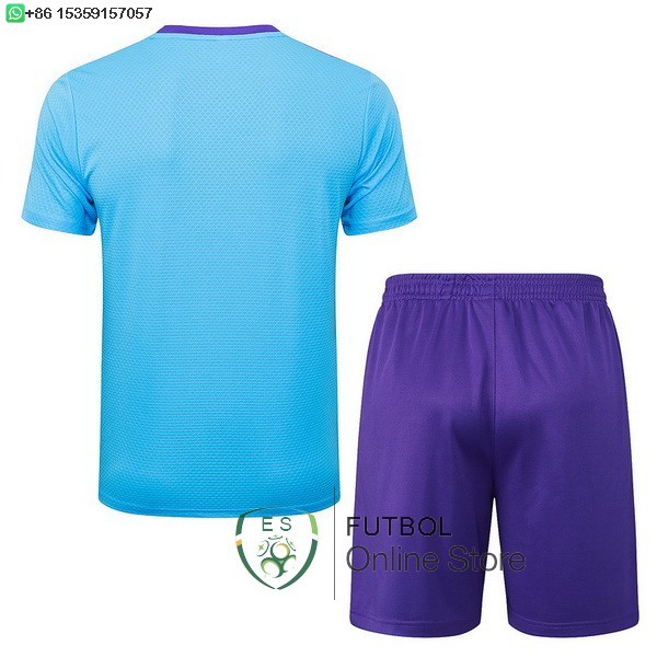 Entrenamiento Conjunto Completo Real Madrid 25/2026 Azul Purpura