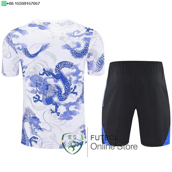 Entrenamiento Conjunto Completo Real Madrid 25/2026 Blanco Azul Negro
