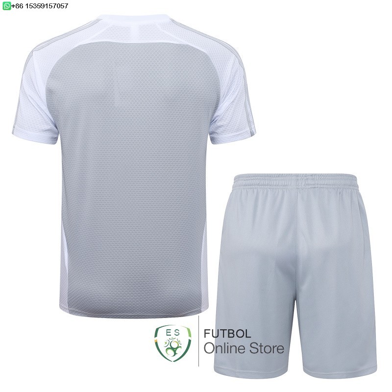 Entrenamiento Conjunto Completo Real Madrid 25/2026 Gris Blanco