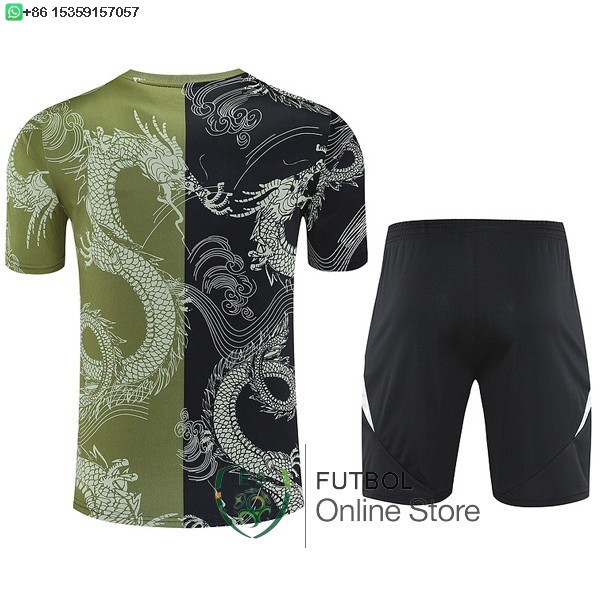 Entrenamiento Conjunto Completo Real Madrid 25/2026 Negro Verde