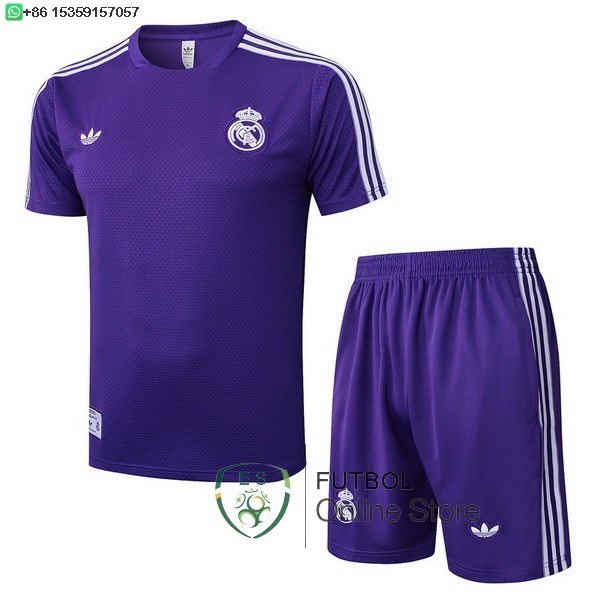 Entrenamiento Conjunto Completo Real Madrid 25/2026 Purpura Entrenamiento Conjunto Completo Real Madrid 25/2026 Purpura