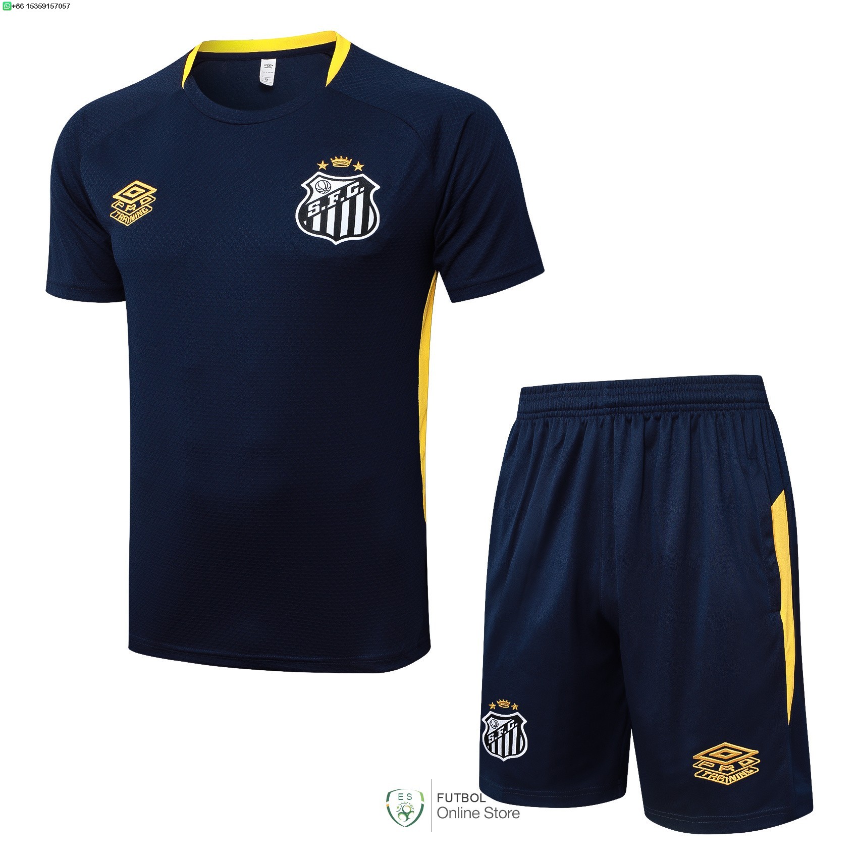Entrenamiento Conjunto Completo Santos 25/2026 Azul Entrenamiento Conjunto Completo Santos 25/2026 Azul