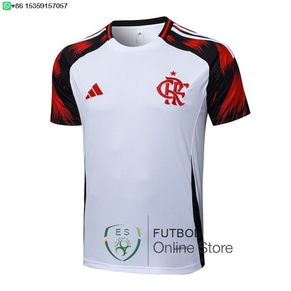 Entrenamiento Flamengo 25/2026 Blanco Negro