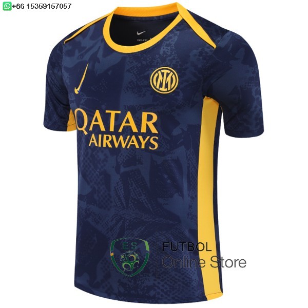 Entrenamiento Inter Milan 25/2026 Azul Amarillo