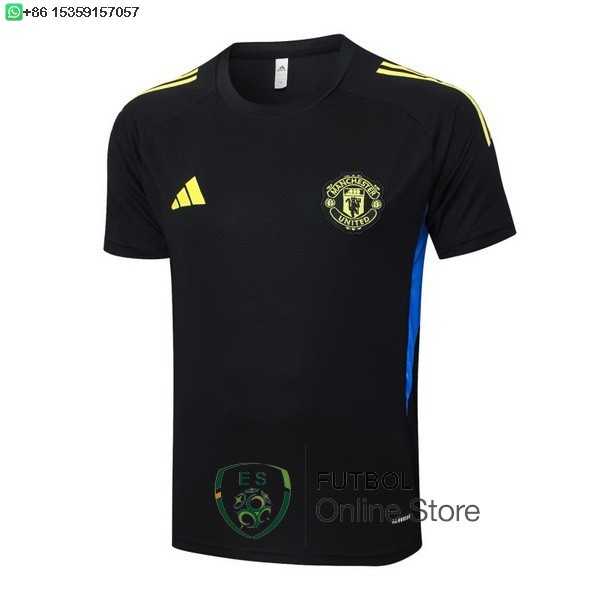Entrenamiento Manchester United 25/2026 Negro Amarillo
