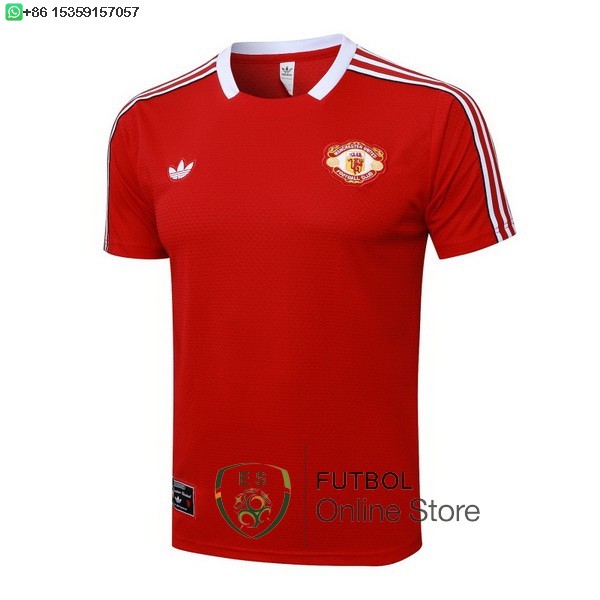 Entrenamiento Manchester United 25/2026 Rojo Blanco