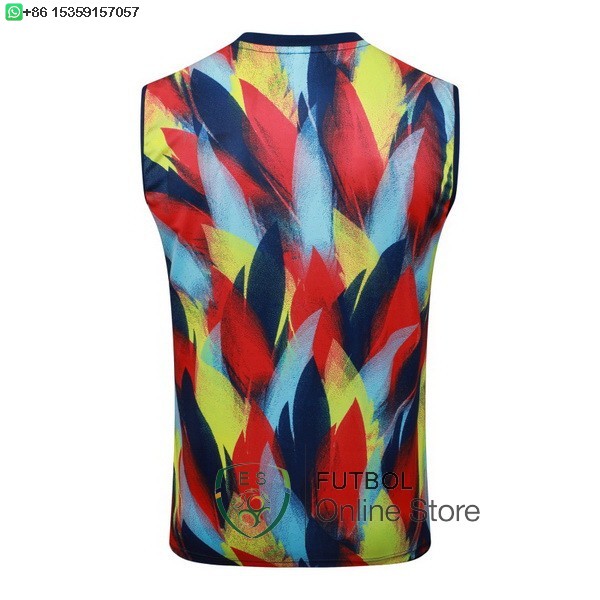 Entrenamiento Sin Mangas Arsenal 25/2026 Amarillo Azul