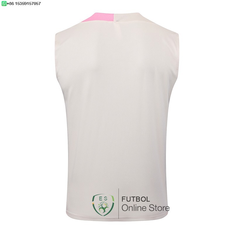 Entrenamiento Sin Mangas Barcelona 25/2026 Amarillo Rosa