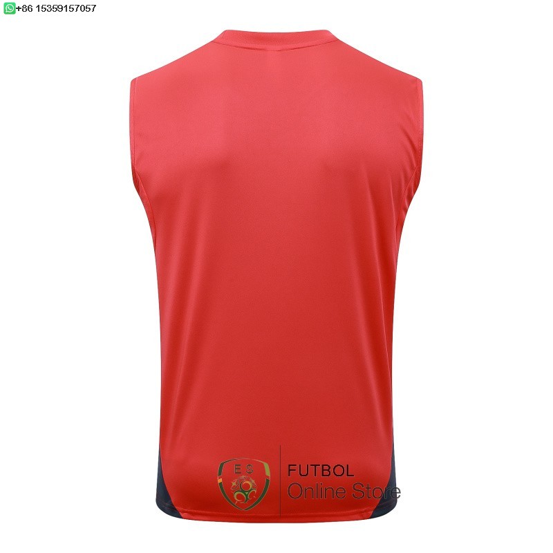 Entrenamiento Sin Mangas Bayern Munich 25/2026 Rojo