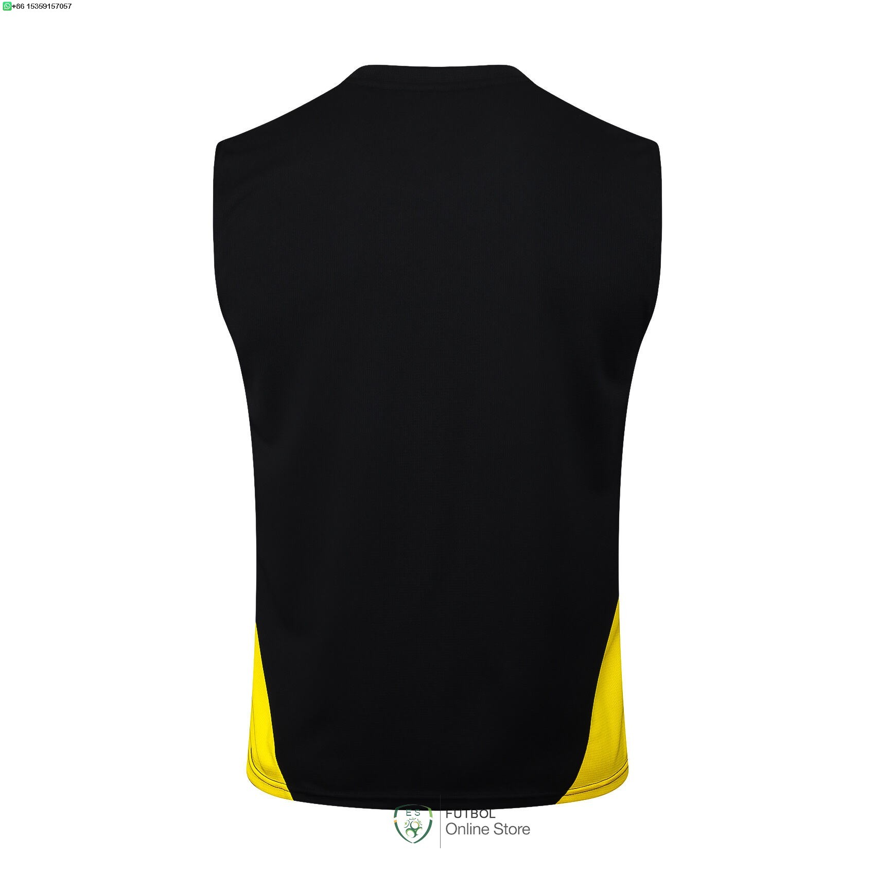 Entrenamiento Sin Mangas Borussia Dortmund 24/2025 Negro Amarillo