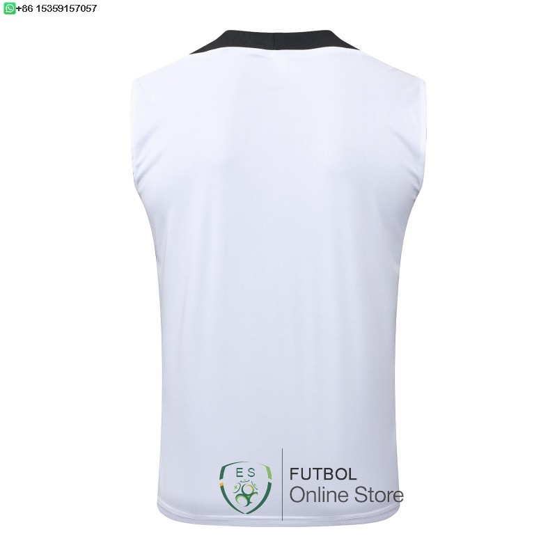 Entrenamiento Sin Mangas Chelsea 25/2026 Blanco Negro