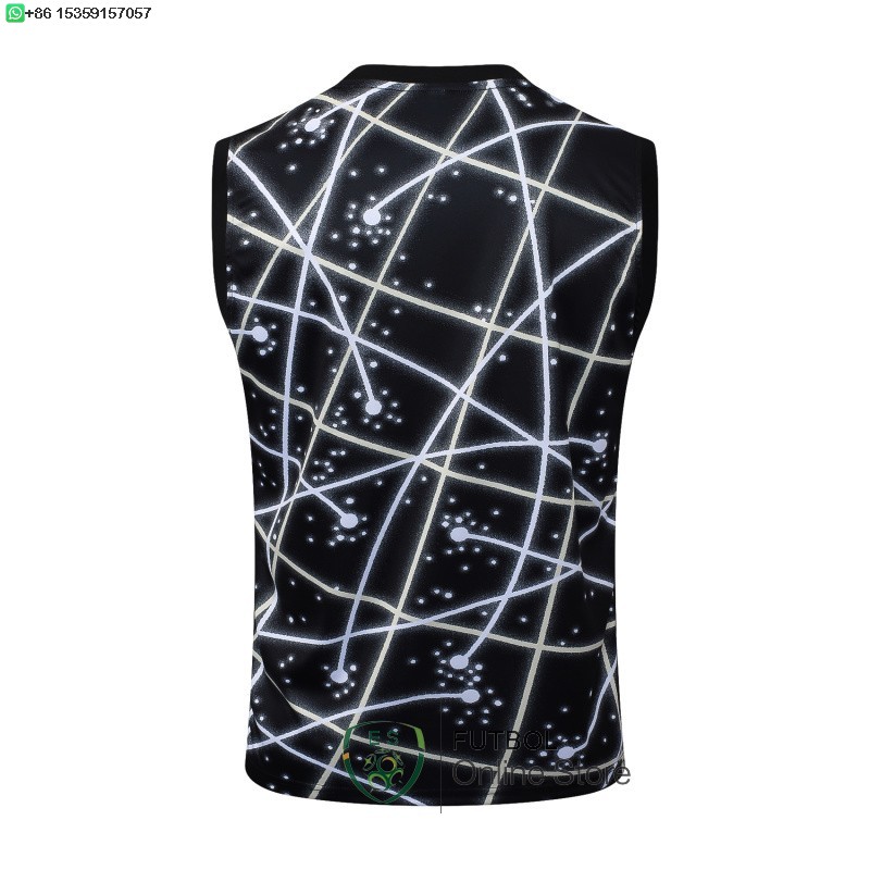 Entrenamiento Sin Mangas Chelsea 25/2026 Negro Blanco