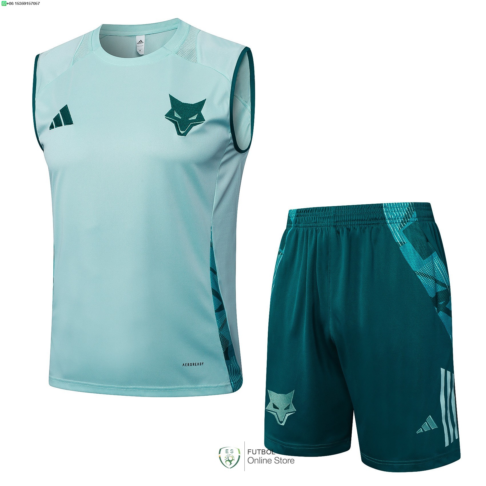 Entrenamiento Sin Mangas Conjunto Completo Cruzeiro 25/2026 I Verde
