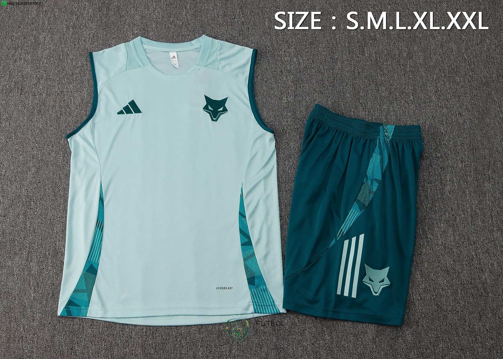 Entrenamiento Sin Mangas Conjunto Completo Cruzeiro 25/2026 I Verde