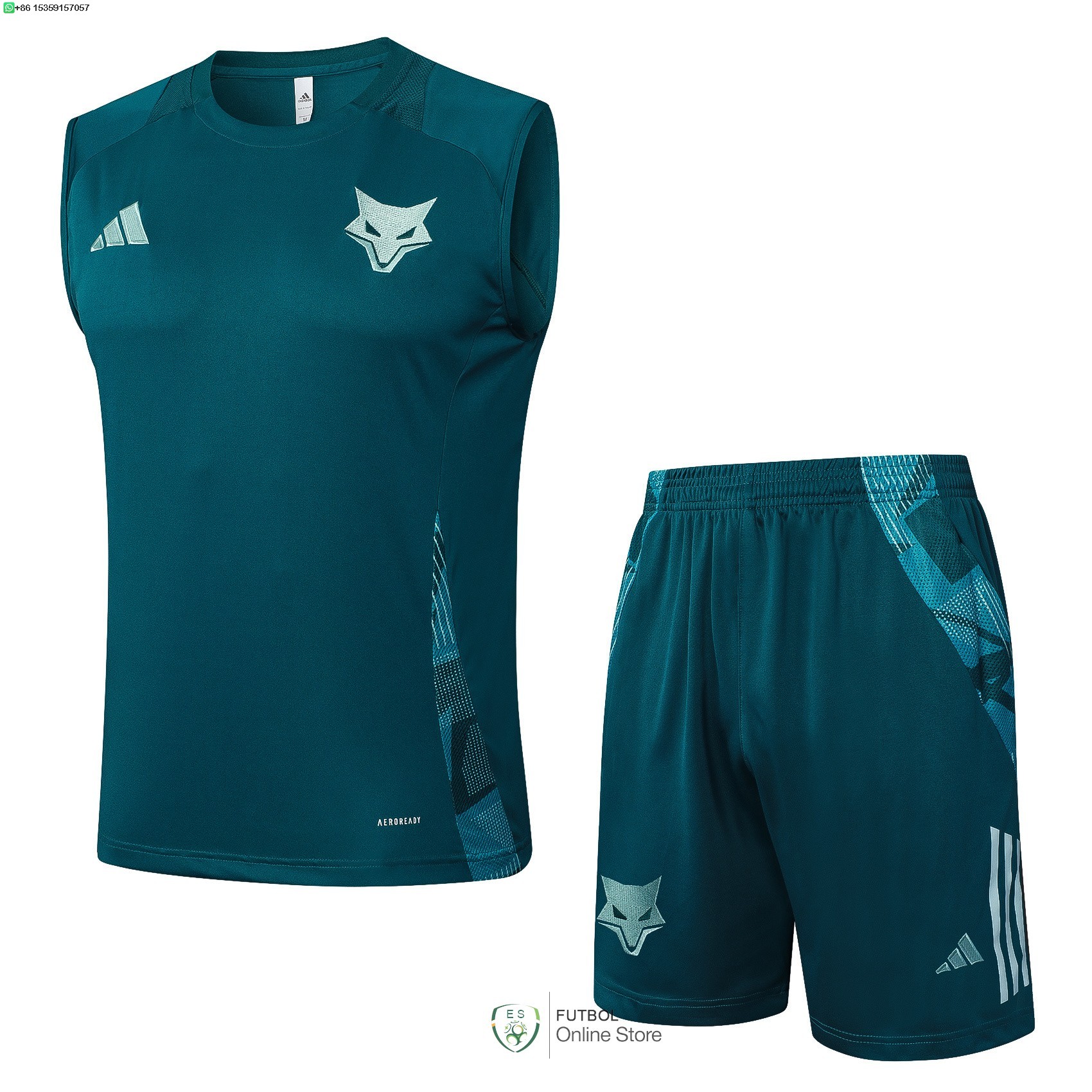 Entrenamiento Sin Mangas Conjunto Completo Cruzeiro 25/2026 Verde