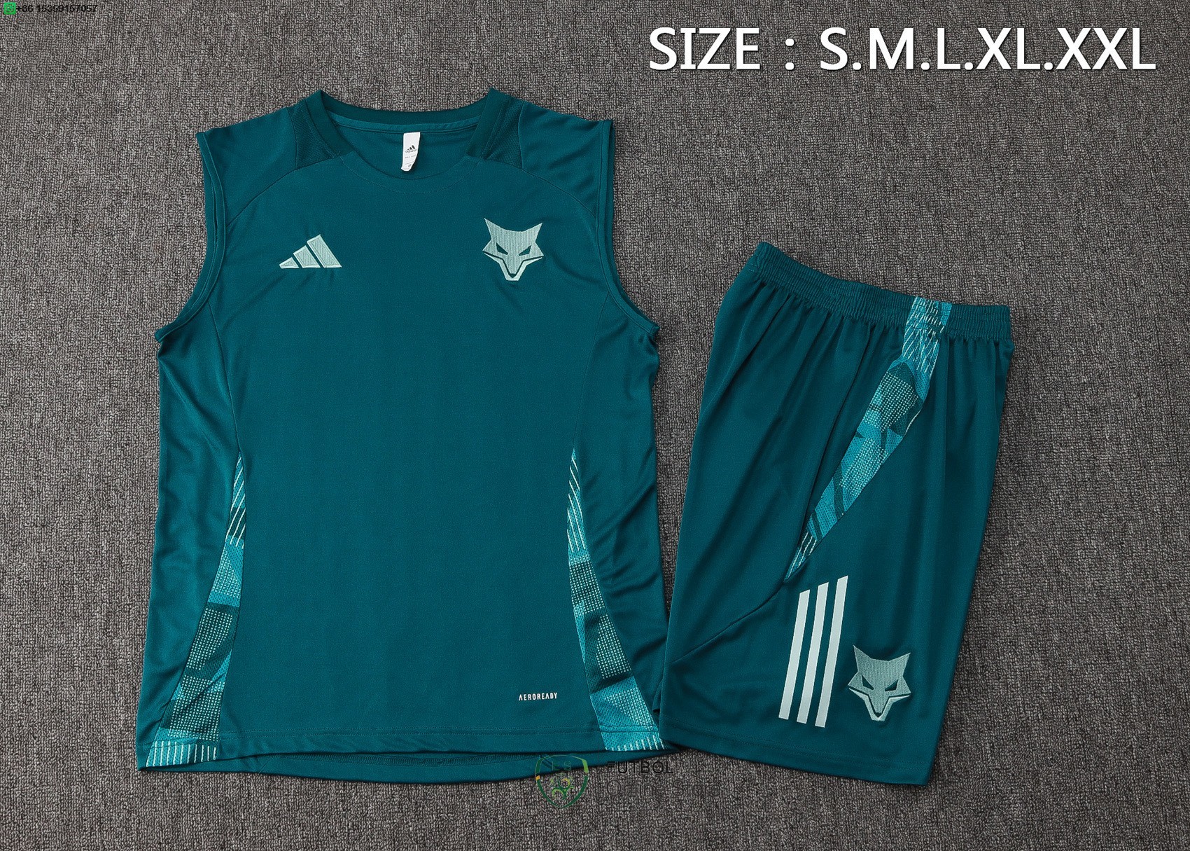 Entrenamiento Sin Mangas Conjunto Completo Cruzeiro 25/2026 Verde