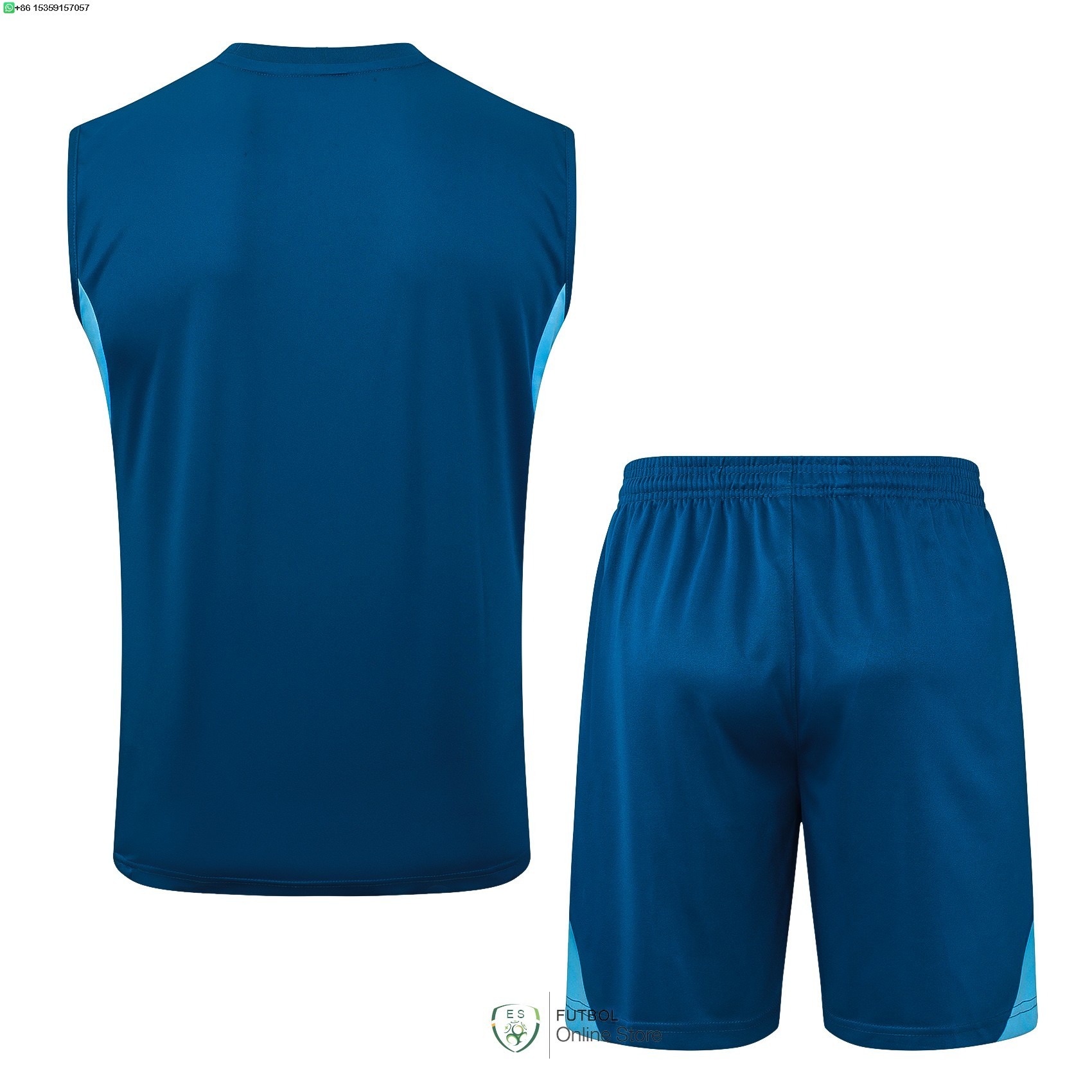 Entrenamiento Sin Mangas Conjunto Completo Juventus 25/2026 Azul