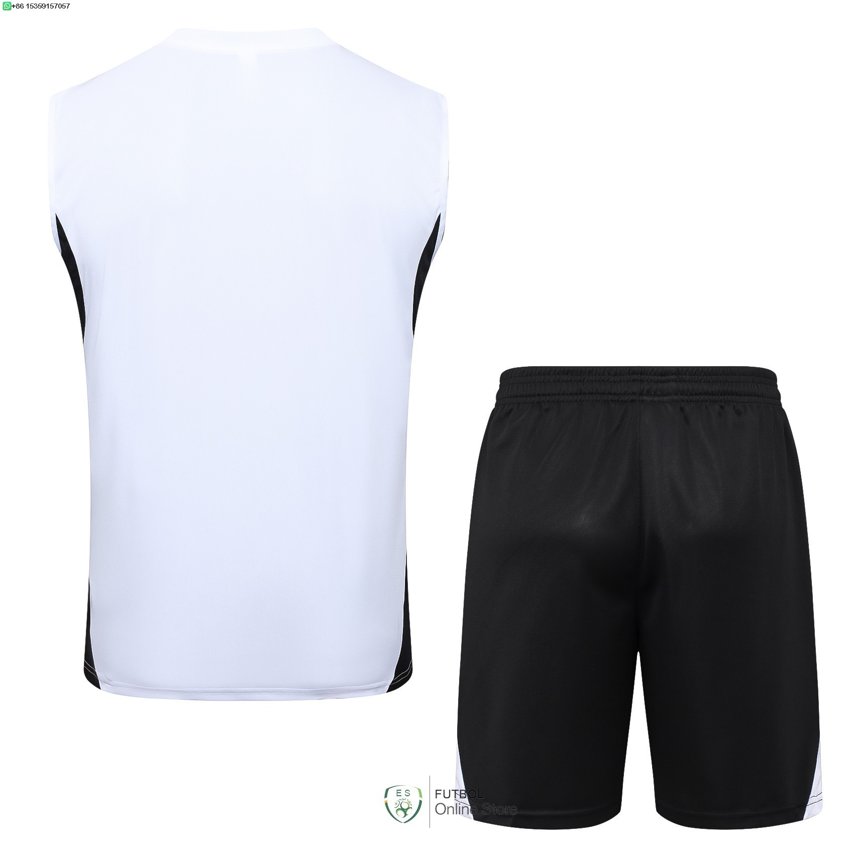 Entrenamiento Sin Mangas Conjunto Completo Liverpool 25/2026 Blanco Rojo Negro