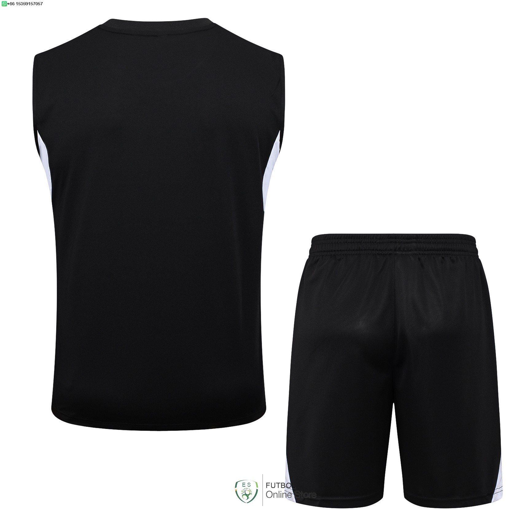 Entrenamiento Sin Mangas Conjunto Completo Liverpool 25/2026 Negro Rojo