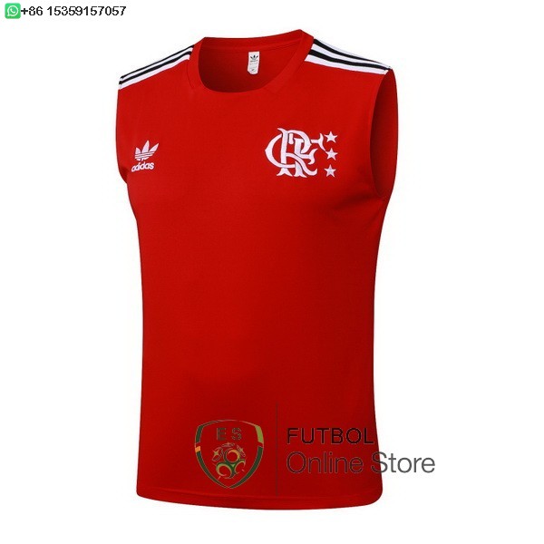 Entrenamiento Sin Mangas Flamengo 25/2026 Rojo