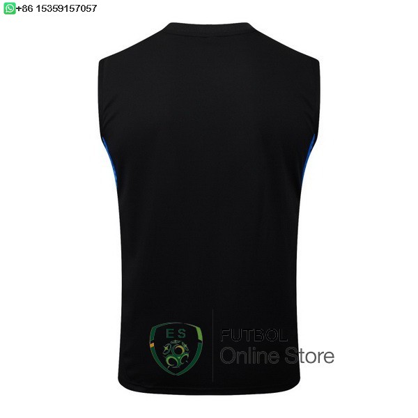 Entrenamiento Sin Mangas Manchester United 25/2026 Negro Azul