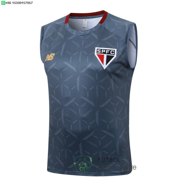 Entrenamiento Sin Mangas Sao Paulo 25/2026 Gris