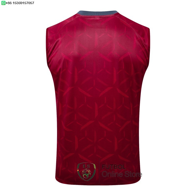 Entrenamiento Sin Mangas Sao Paulo 25/2026 Rojo