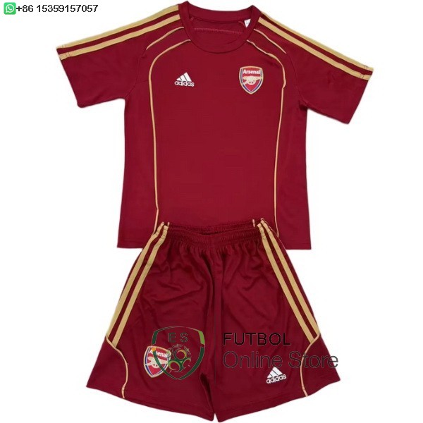 Especial Conjunto De Ninos Arsenal 25/2026 Rojo