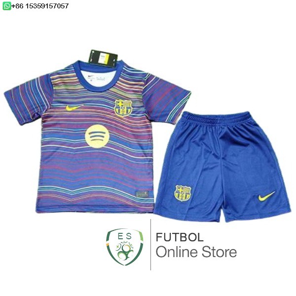 Especial Conjunto De Ninos Barcelona 25/2026 Azul Amarillo