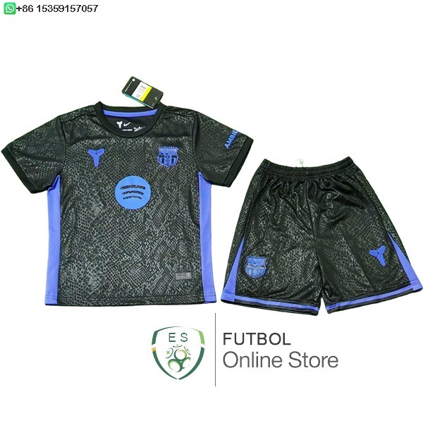 Especial Conjunto De Ninos Barcelona 25/2026 Negro Purpura