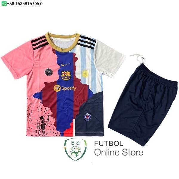 Especial Conjunto De Ninos Barcelona 25/2026 Rosa Azul