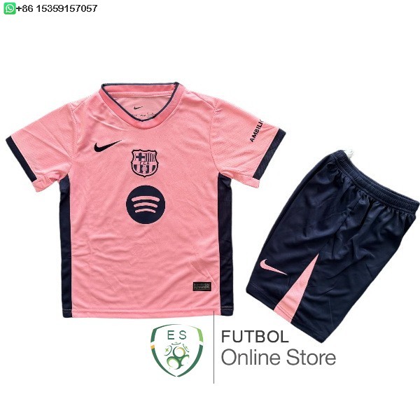 Especial Conjunto De Ninos Barcelona 25/2026 Rosa Negro