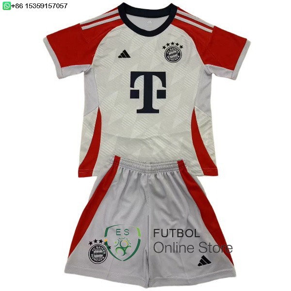 Especial Conjunto De Ninos Bayern Munich 25/2026 Gris Rojo