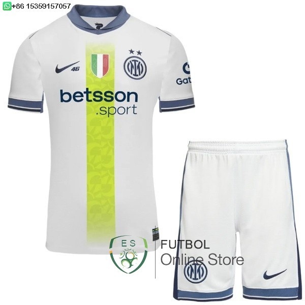 Especial Conjunto De Ninos Inter Milan 25/2026 Blanco