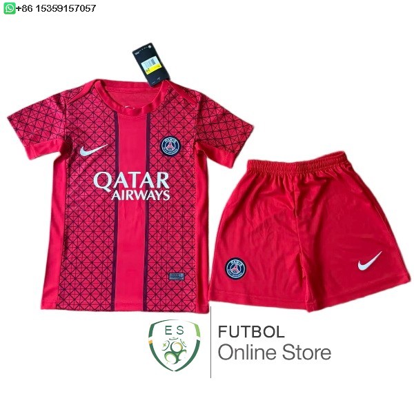Especial Conjunto De Ninos Paris Saint Germain 25/2026 Rojo Especial Conjunto De Ninos Paris Saint Germain 25/2026 Rojo