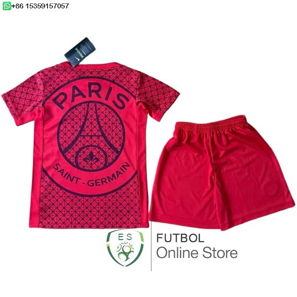 Especial Conjunto De Ninos Paris Saint Germain 25/2026 Rojo