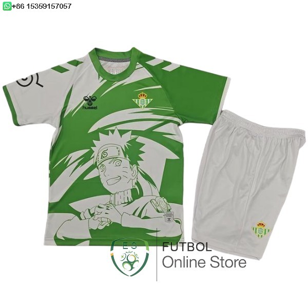 Especial Conjunto De Ninos Real Betis 25/2026 Verde Blanco