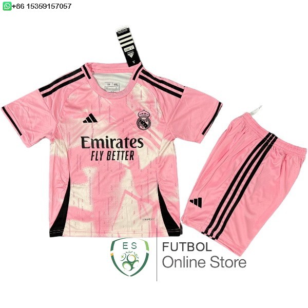Especial Conjunto De Ninos Real Madrid 25/2026 Rosa