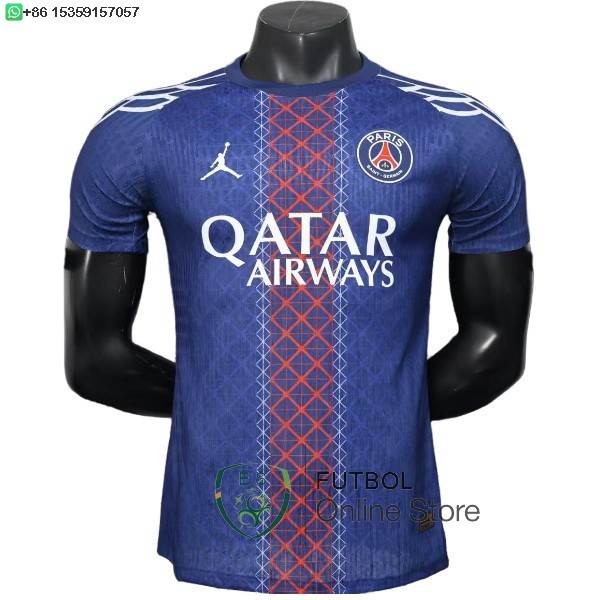 Jugadores Camiseta Paris Saint Germain 25/2026 Especial Azul Rojo