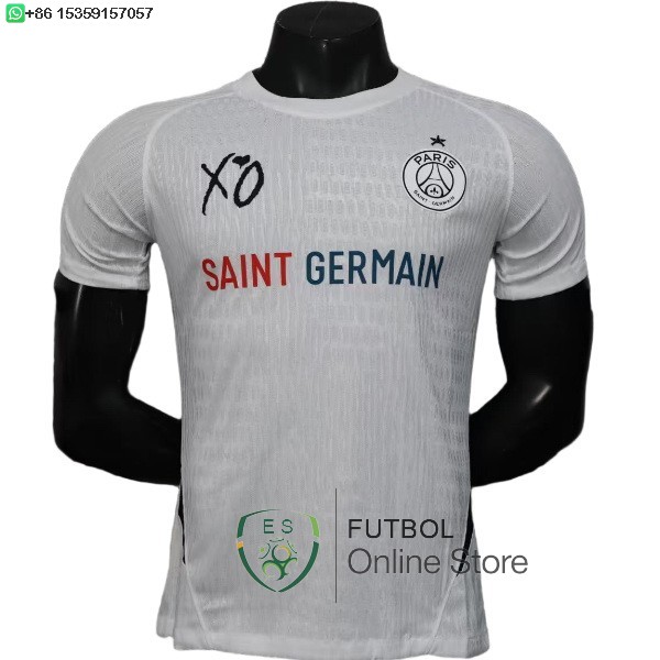 Jugadores Camiseta Paris Saint Germain 25/2026 Especial Blanco
