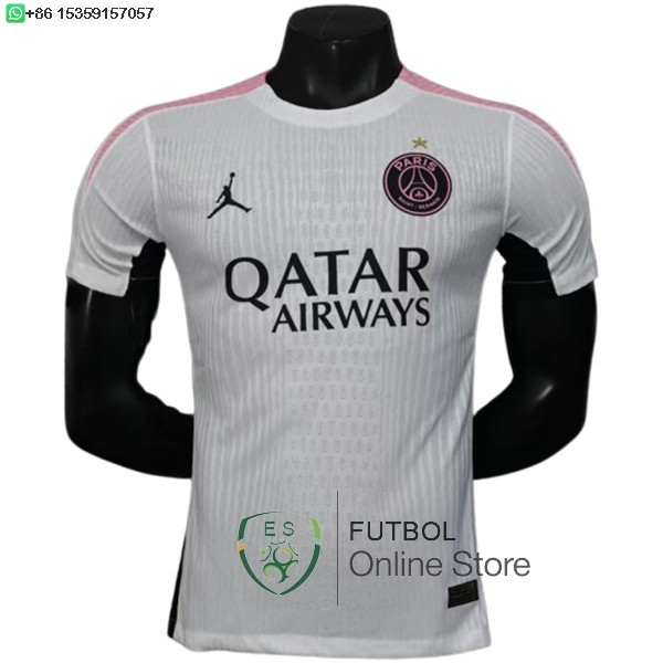Jugadores Camiseta Paris Saint Germain 25/2026 Especial Blanco I Rosa