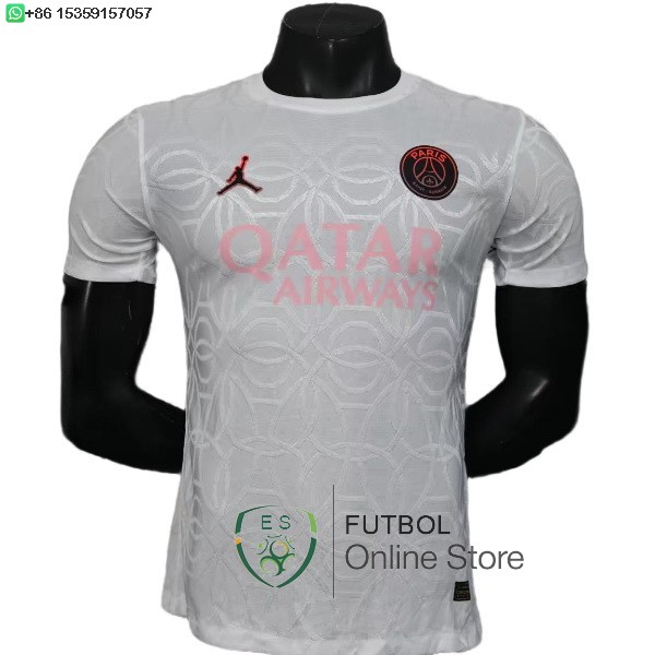 Jugadores Camiseta Paris Saint Germain 25/2026 Especial Blanco Rosa