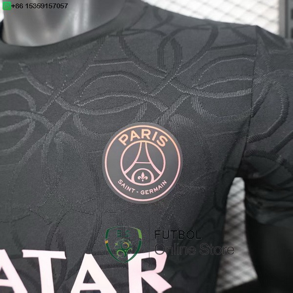 Jugadores Camiseta Paris Saint Germain 25/2026 Especial Negro I Rosa